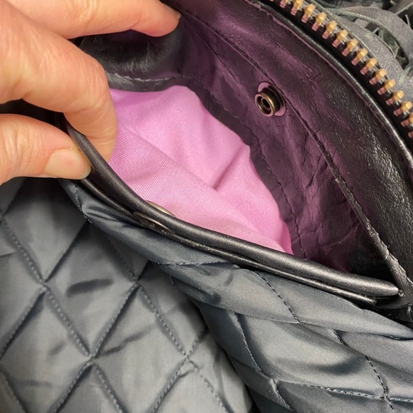 1970's Branded Garments Black Leather Fringe Jacket - Picture 9 of 9